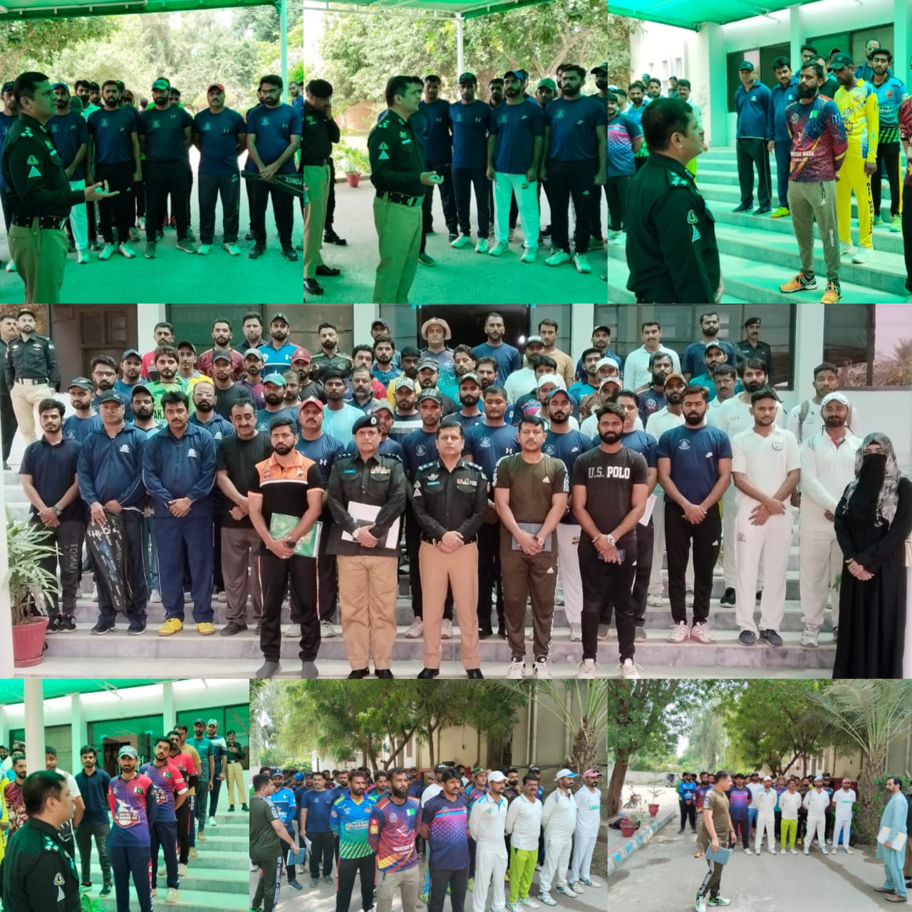 ڈی آئی جی سکھر رینج کیپٹن (ر) فیصل عبداللہ چاچڑ  نے سندھ پولیس گیمز 2025 کی تیاریوں کے سلسلے میں سلیکشن کے لئے ٹرائلز  میں شرکت کرنے والے نوجوان اور باصلاحیت مرد و خواتین افسران و اہلکار کھلاڑیوں کے ساتھ ایک انٹرایکٹو سیشن