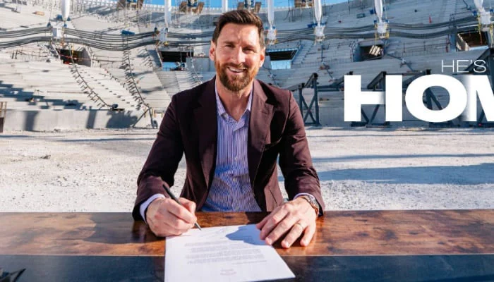 میسی کا انٹر میامی سے نیا معاہدہ طے پا گیا