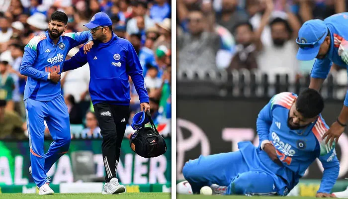 بھارتی نائب کپتان شریاس ایّر کو آئی سی یو سے وارڈ میں منتقل کر دیا گیا