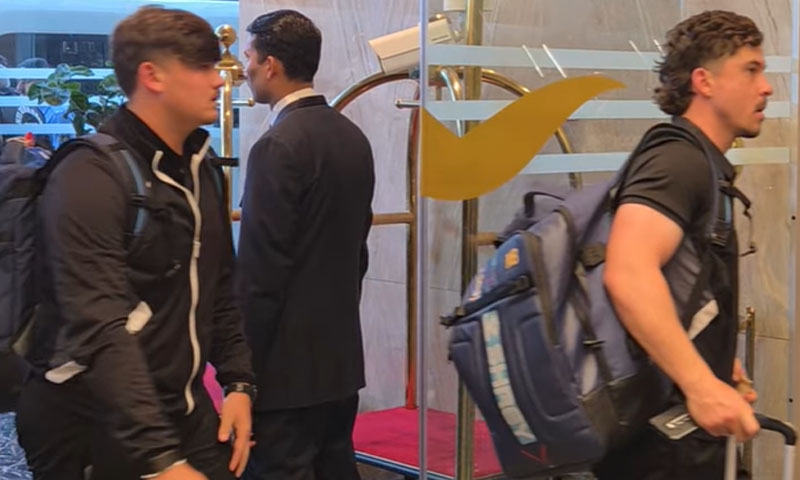 جنوبی افریقی ٹیم ٹی ٹوئنٹی سیریز میں شرکت کے لیے اسلام آباد پہنچ گئی