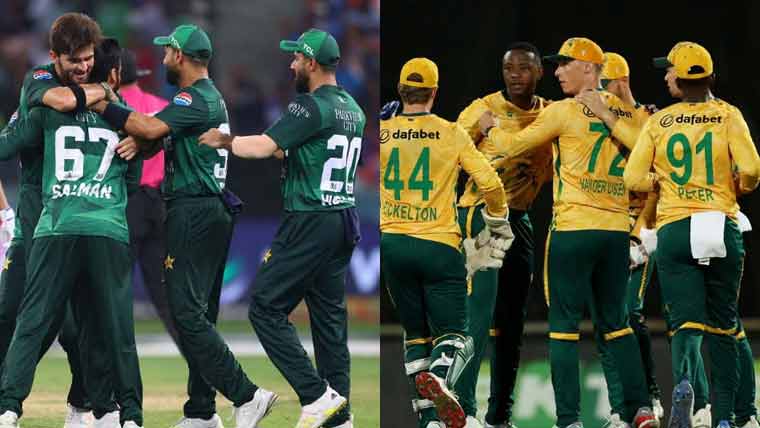 ٹی 20 سیریز: پاکستان اور جنوبی افریقہ آج مدمقابل ہوں گے