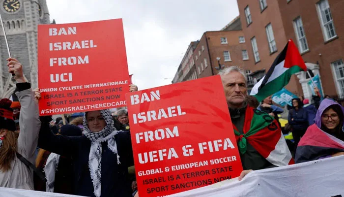 “آئرلینڈ فٹبال ایسوسی ایشن  نے اسرائیلی ٹیم پر پابندی کی قرارداد منظور کر لی”