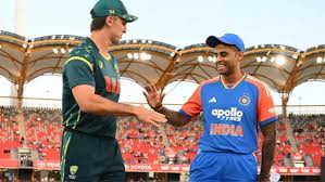 برسبین ٹی20: بھارت کی آسٹریلیا کے خلاف بیٹنگ