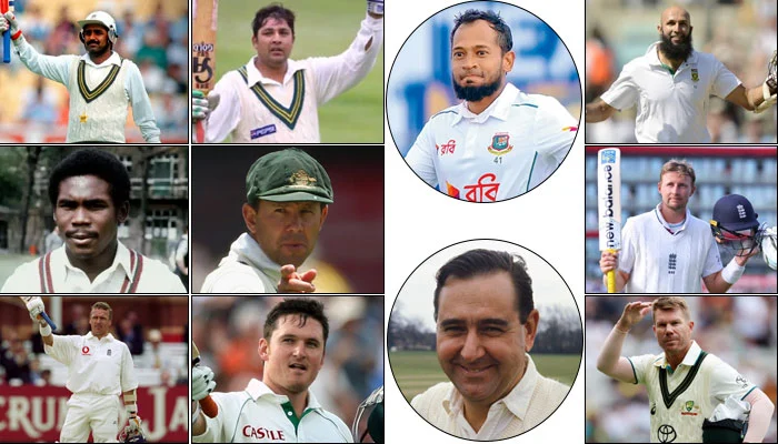 ٹیسٹ کرکٹ میں 100ویں میچ میں سنچری بنانے والے بیٹرز