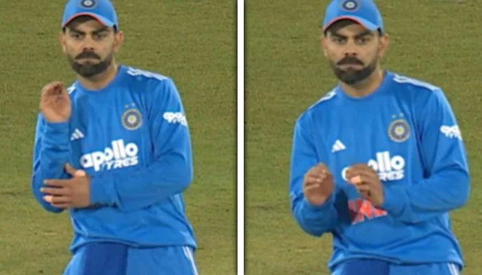 ویرات کوہلی کا ‘ناگن ڈانس’ سوشل میڈیا پر وائرل