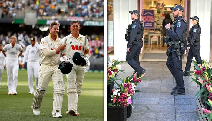 سڈنی فائرنگ کے بعد ایشیز سیریز کے تیسرے ٹیسٹ میں سیکیورٹی سخت