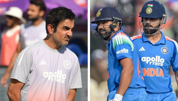 ڈریسنگ روم میں کشیدگی: گوتم گمبھیر، ویرات کوہلی اور روہت شرما کے تعلقات خراب