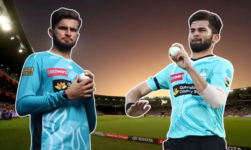 بی بی ایل ڈیبیو میں شاہین آفریدی کا مشکل دن، امپائر  نے بولنگ سے روک دیا